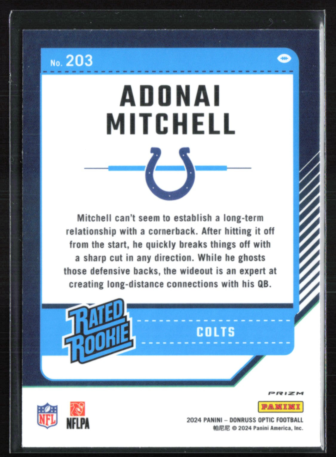 Adonai Mitchell RC Holo