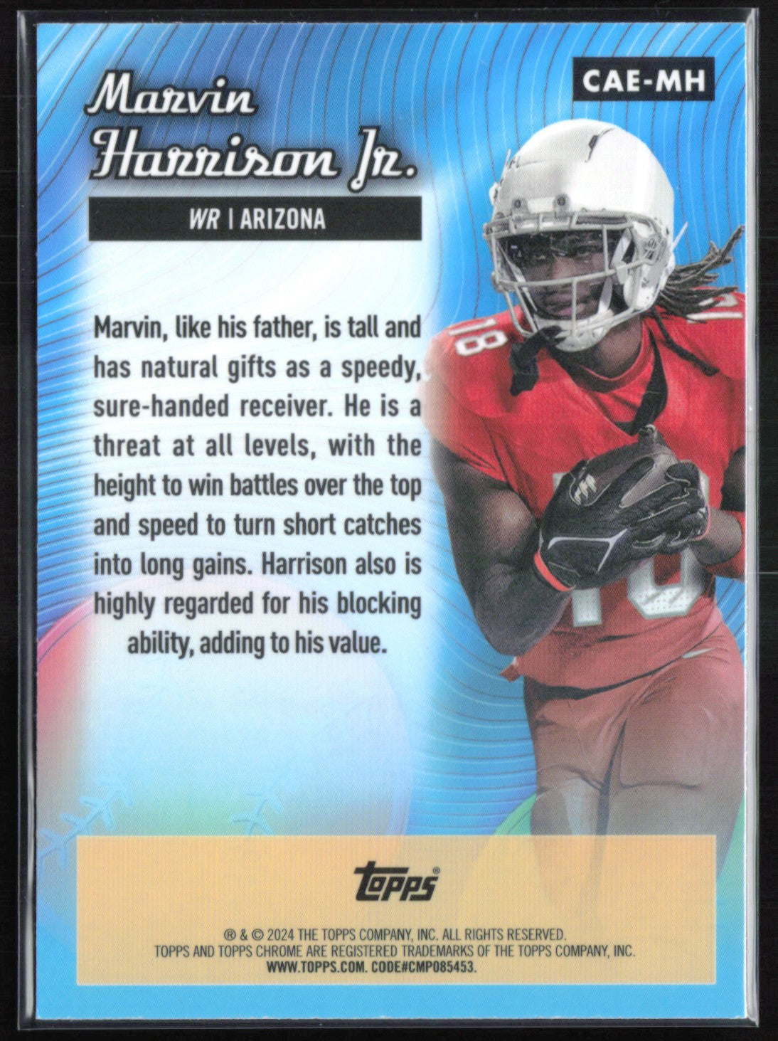Marvin Harrison Jr. RC Pink Refractor