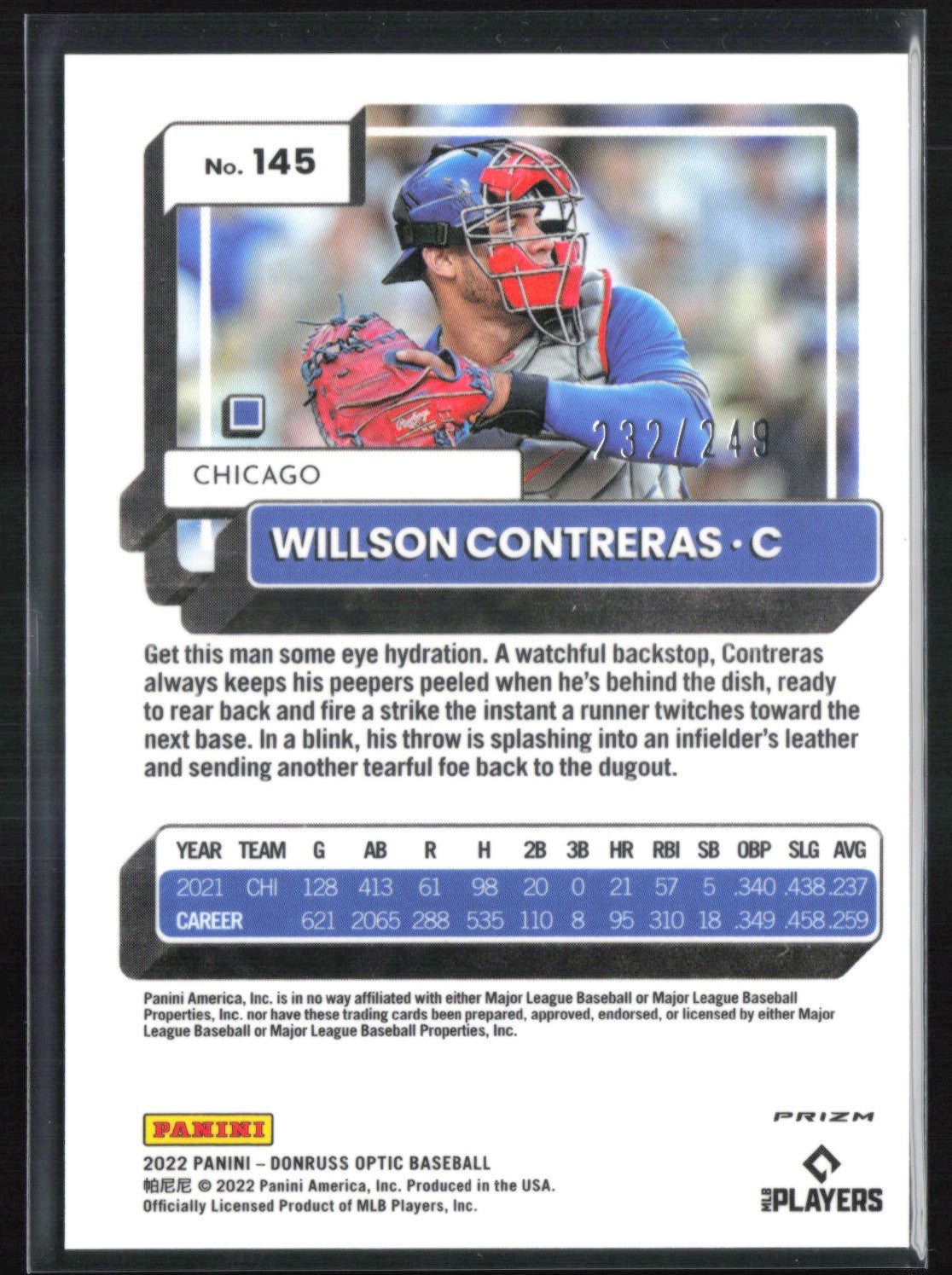 Willson Contreras Pink Velocity