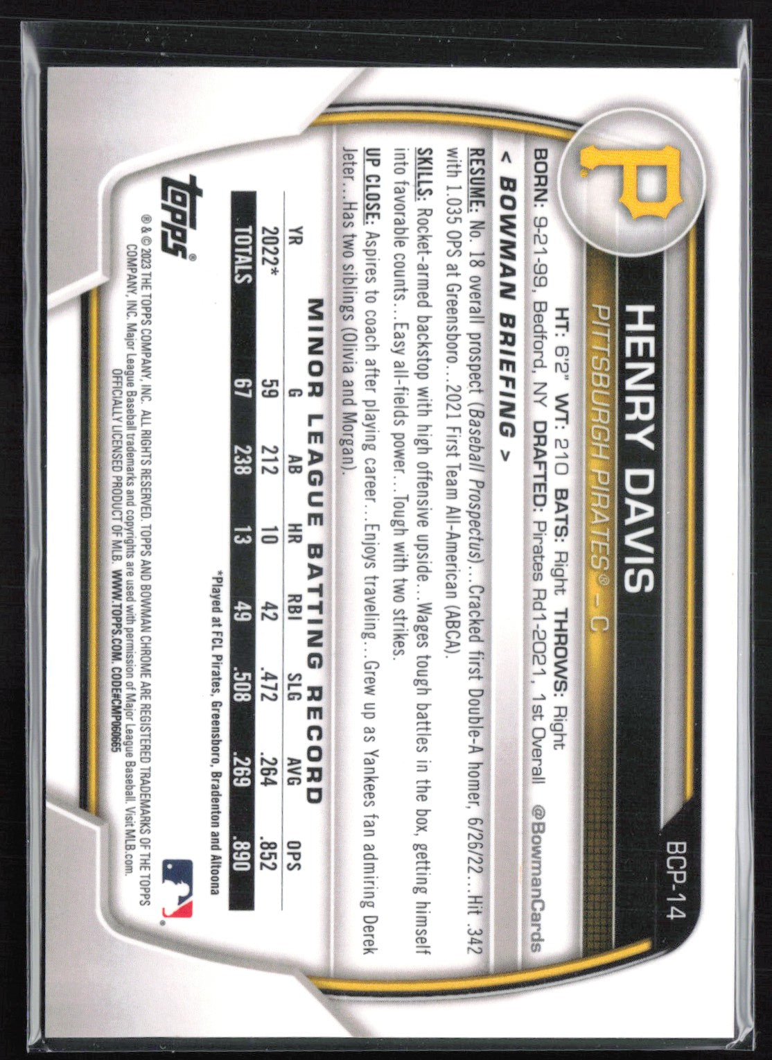 Henry Davis Purple /250
