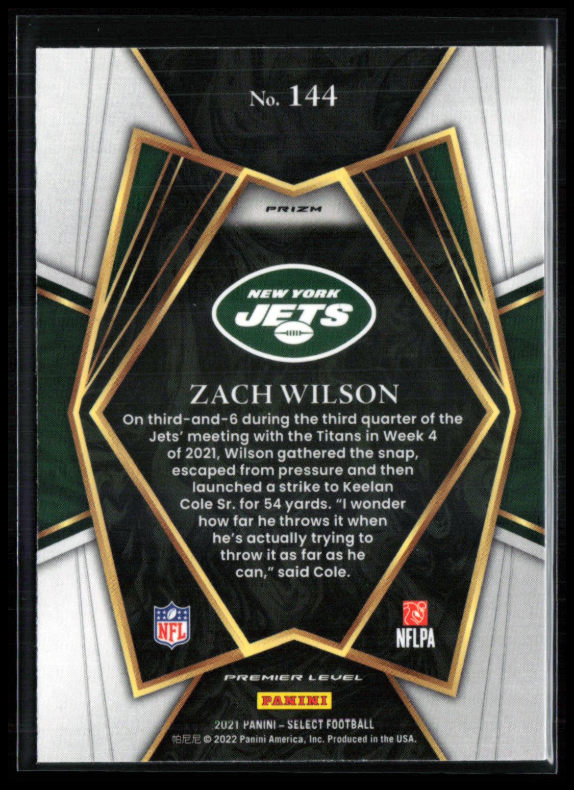 Zach Wilson RC Silver