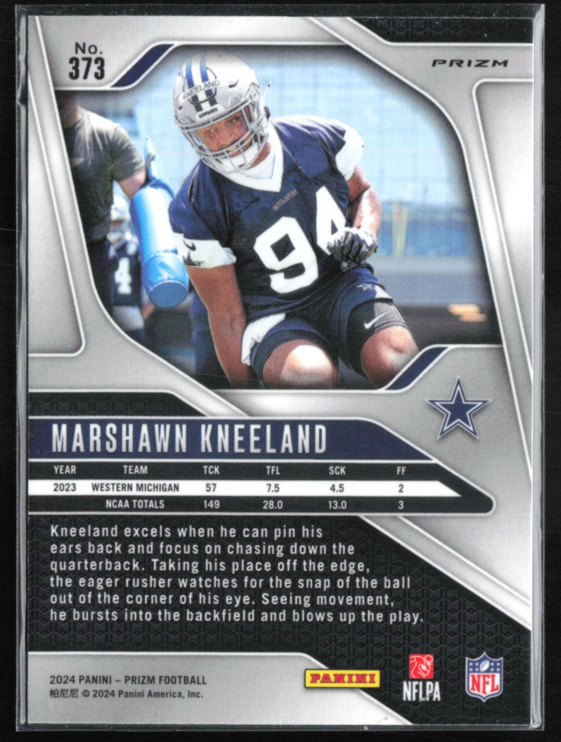 Marshawn Kneeland RC Green Prizm