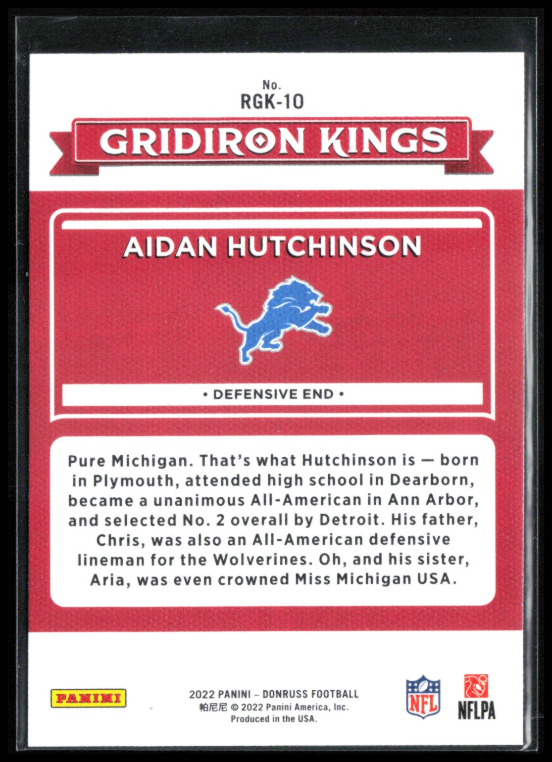 Aidan Hutchinson RC