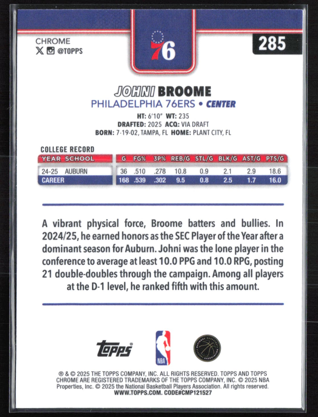 Johni Broome RC X-Fractor
