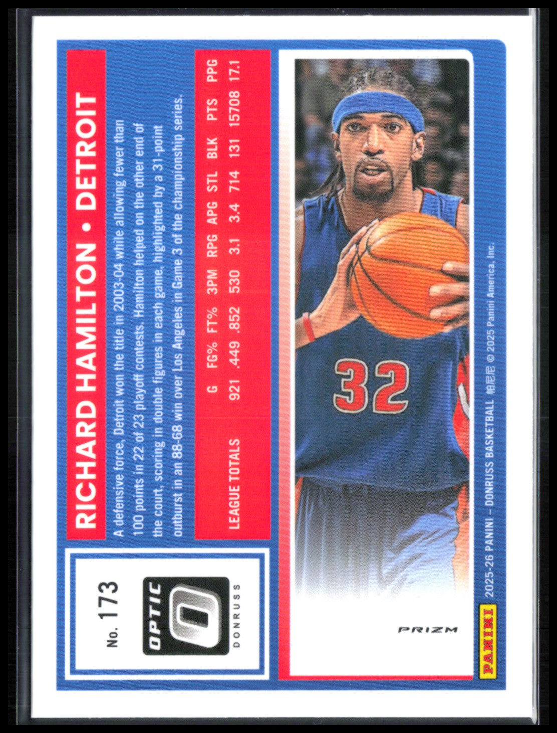 Richard Hamilton Blue Ice Prizm