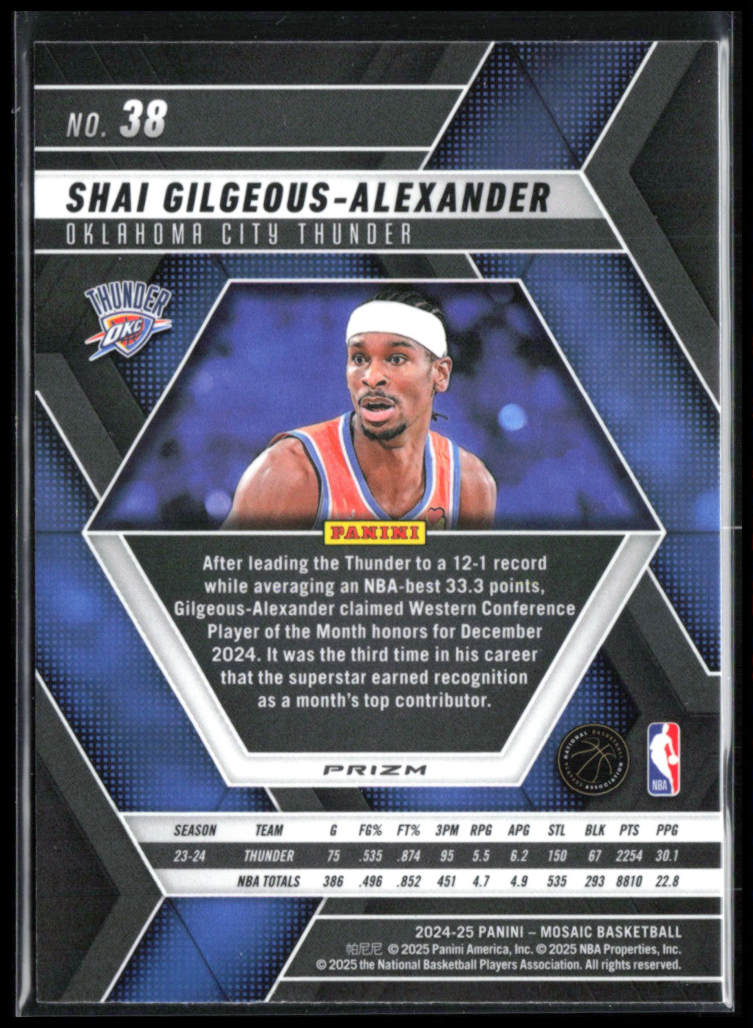Shai Gilgeous-Alexander Holo