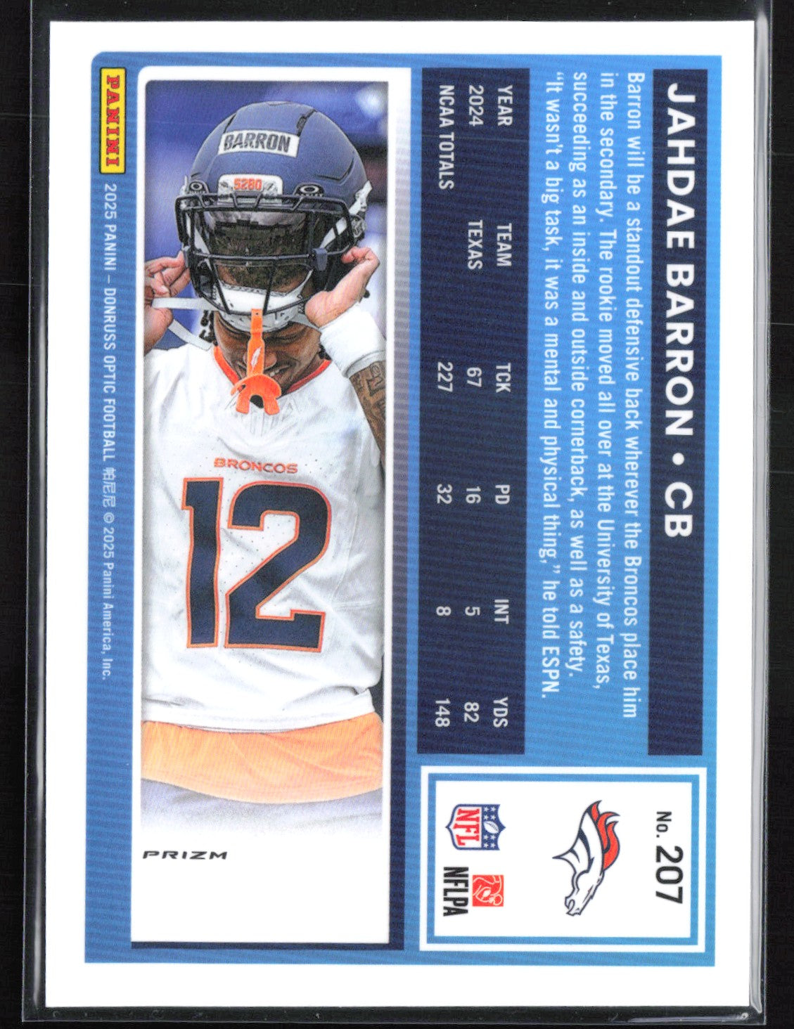 Jahdae Barron RC Purple Shock