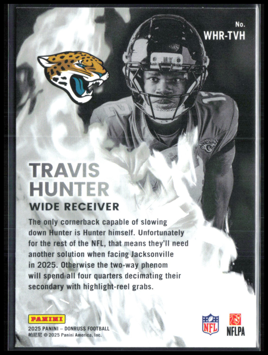 Travis Hunter RC White Hot Rookies