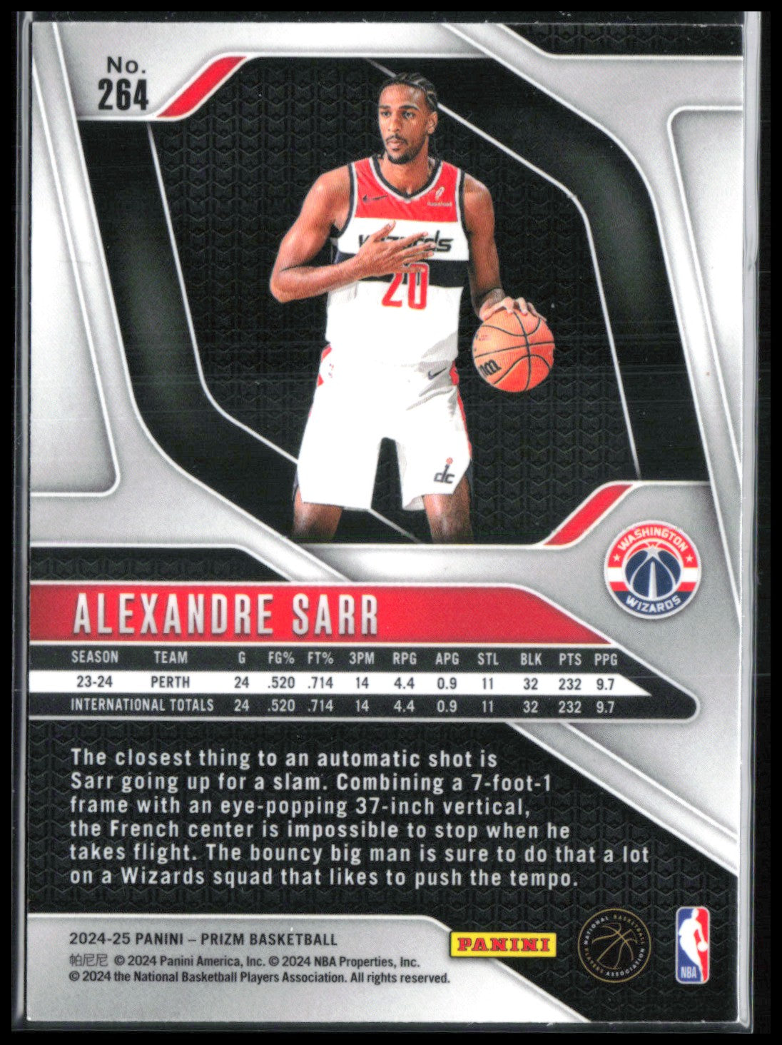 Alexandre Sarr RC