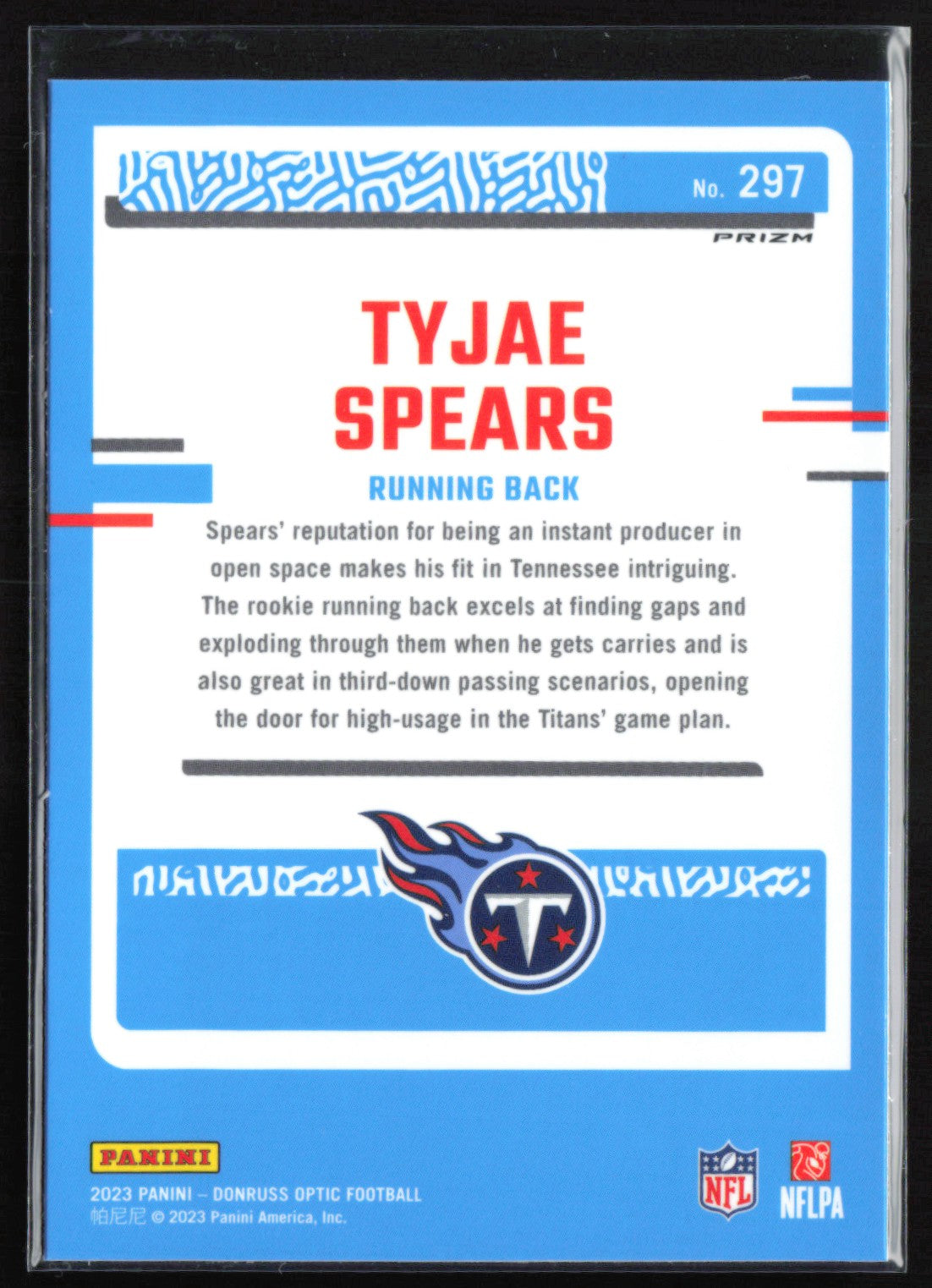 Tyjae Spears RC Purple Shock