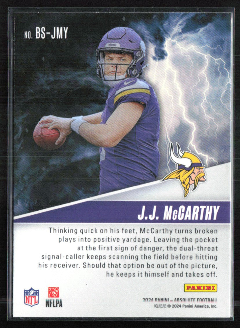 J.J. McCarthy RC By Storm