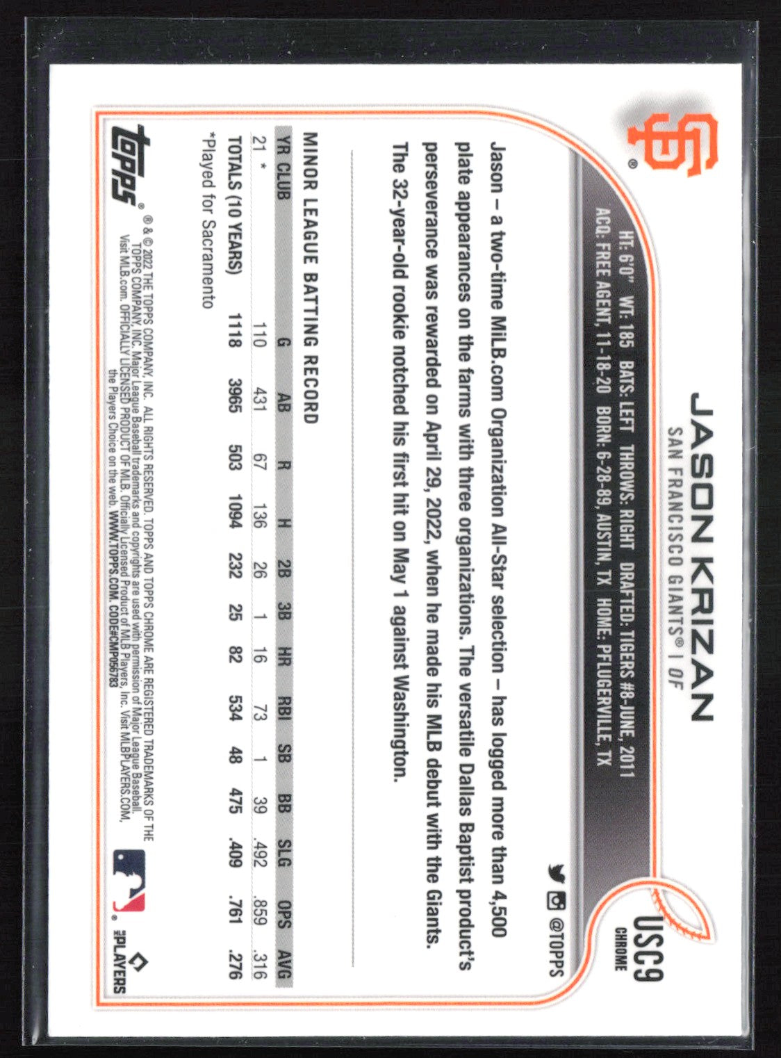 Jason Krizan RC Purple