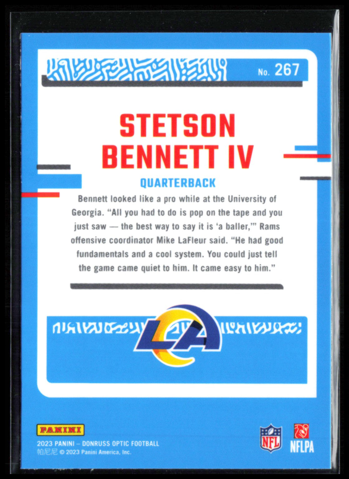 Stetson Bennett RC