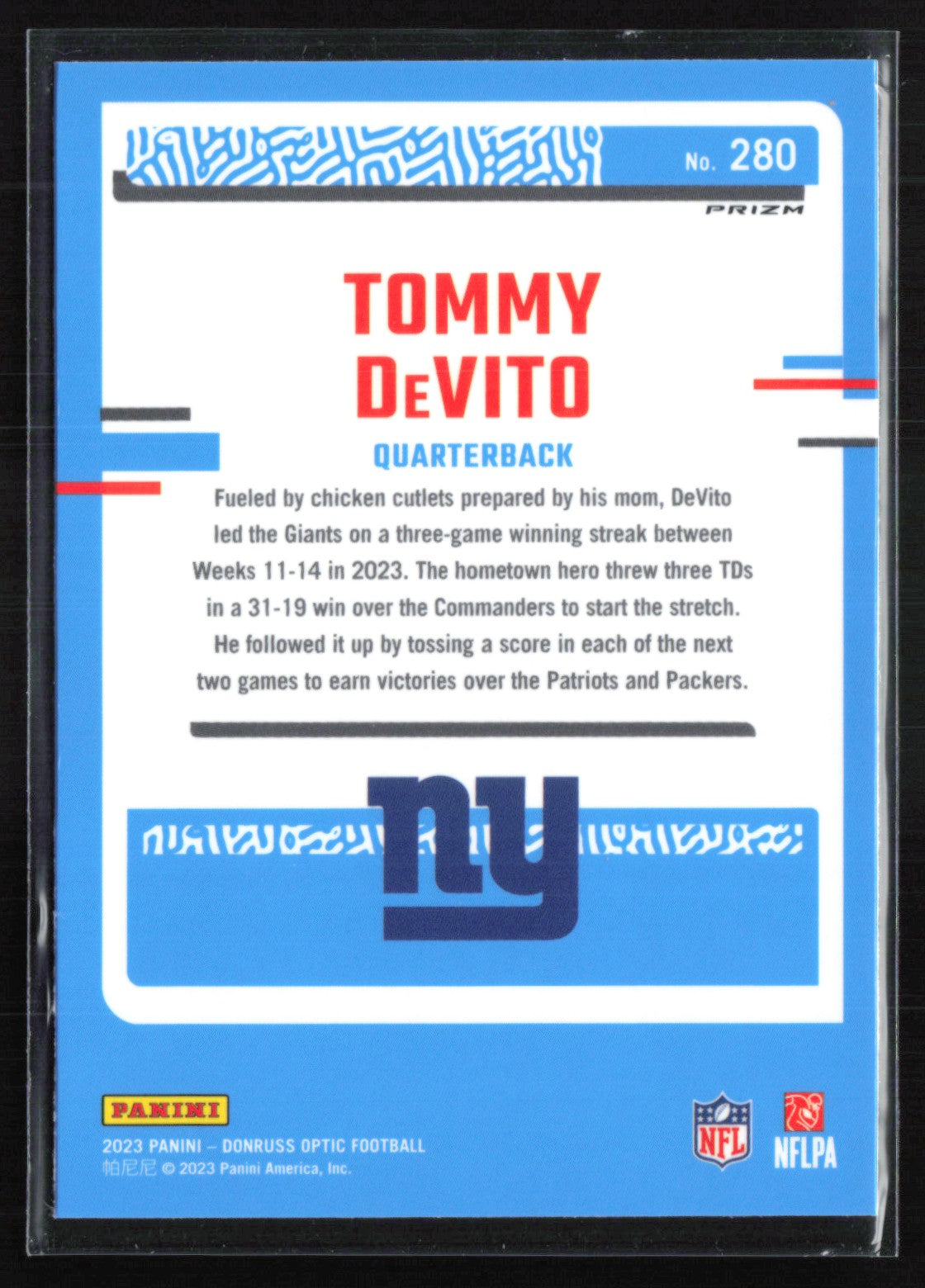 Tommy DeVito RC Purple Shock