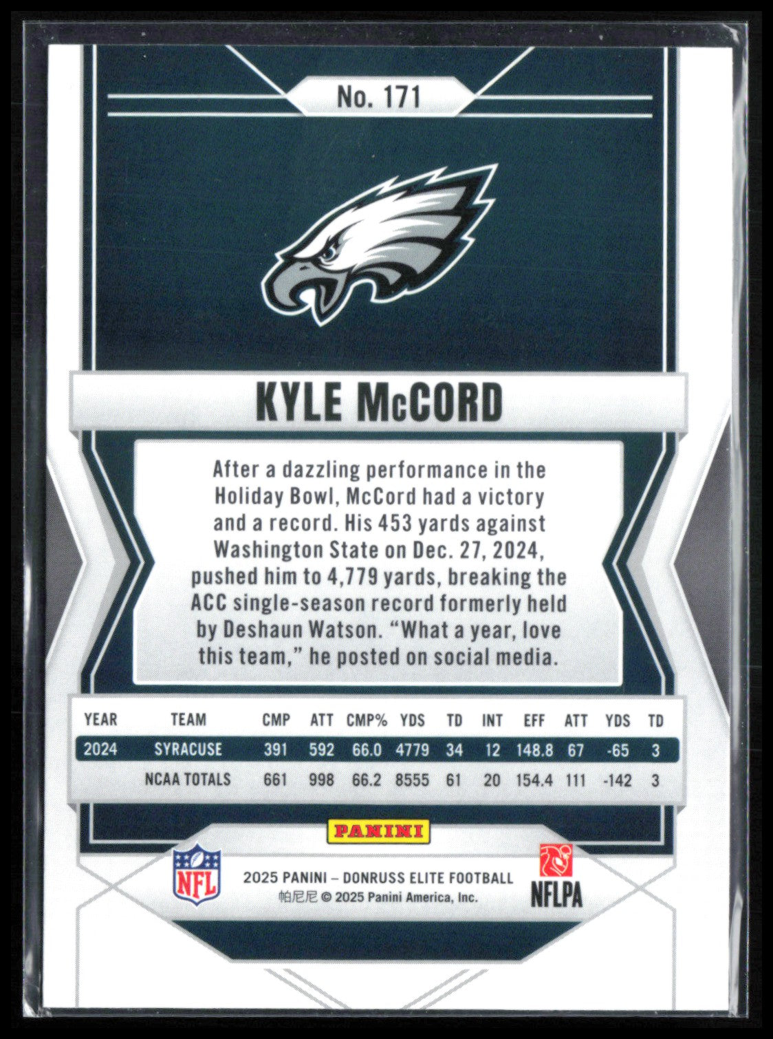 Kyle McCord RC Green Disco