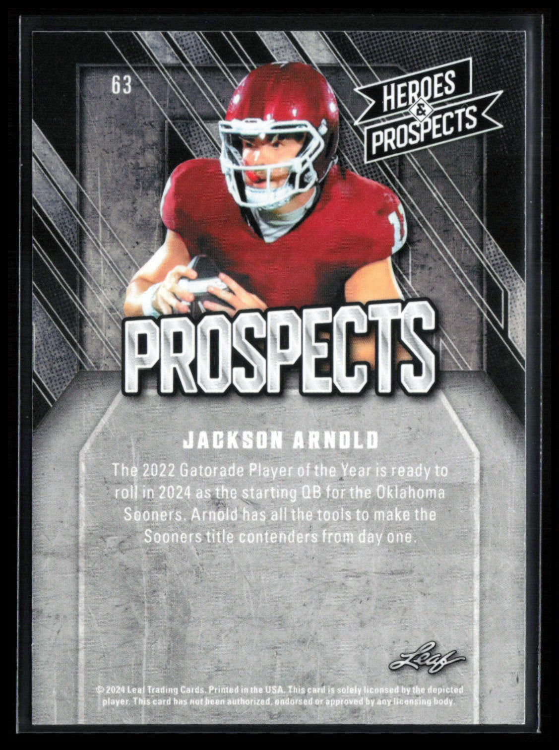 Jackson Arnold Prospects