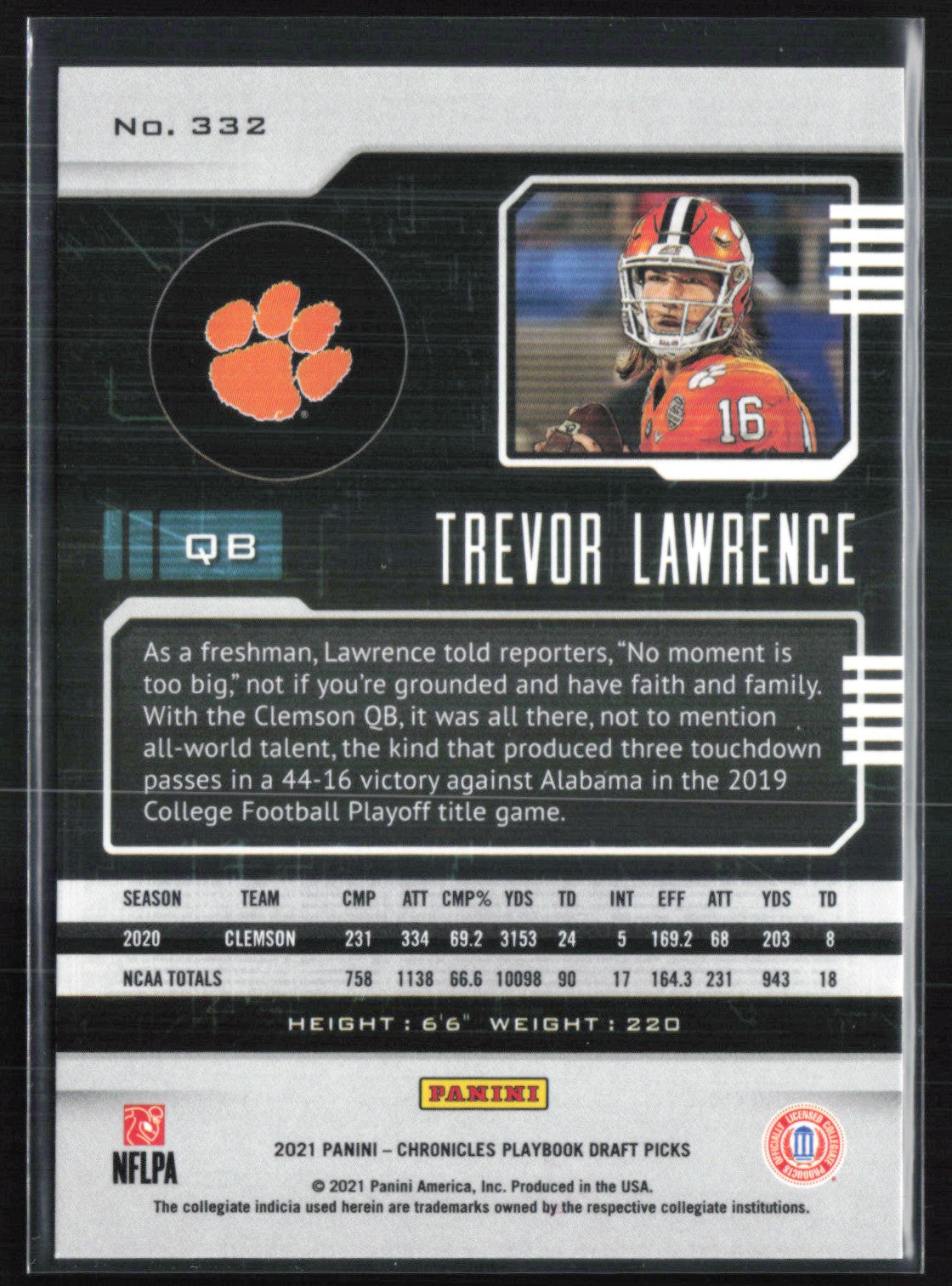 Trevor Lawrence RC