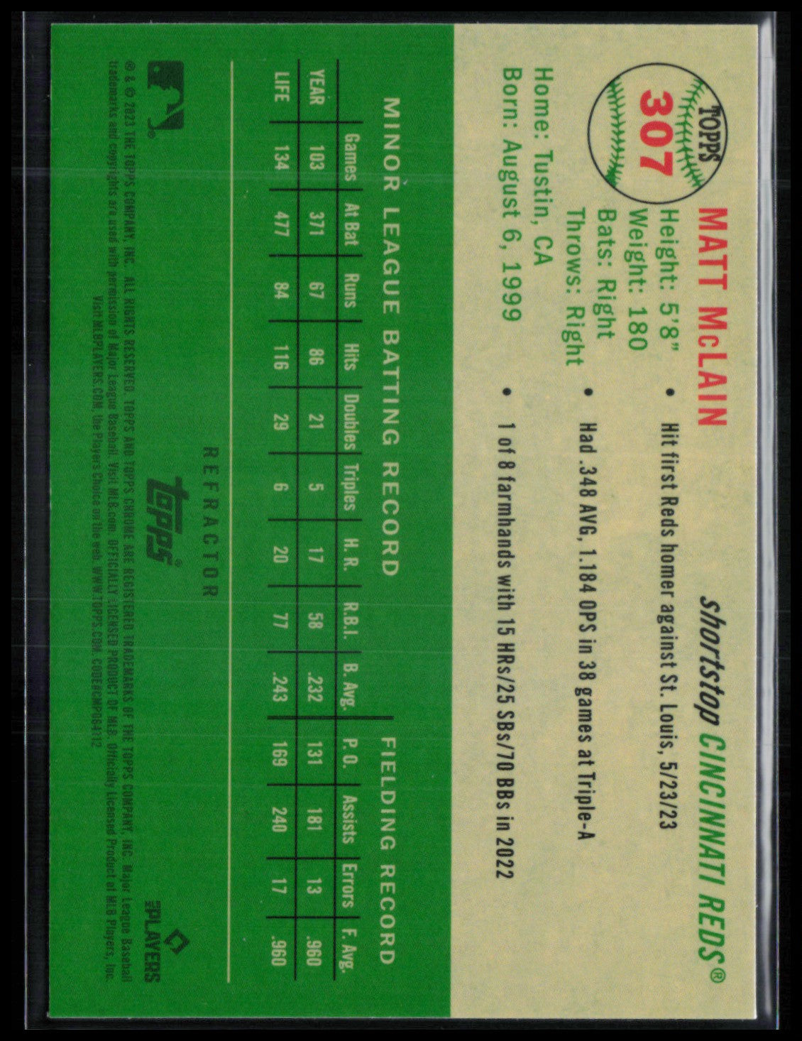 Kevin Newman RC Refractor