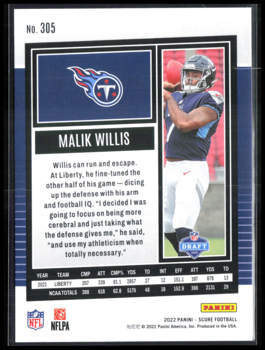 Malik Willis RC