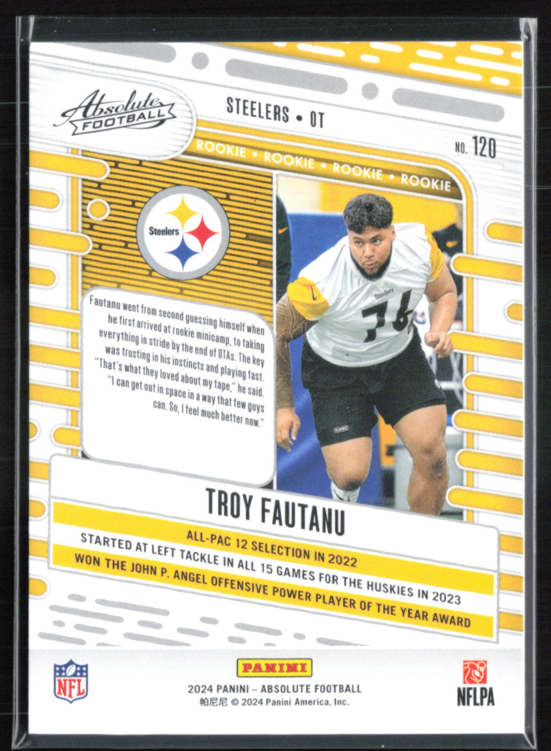 Troy Fautanu RC /350