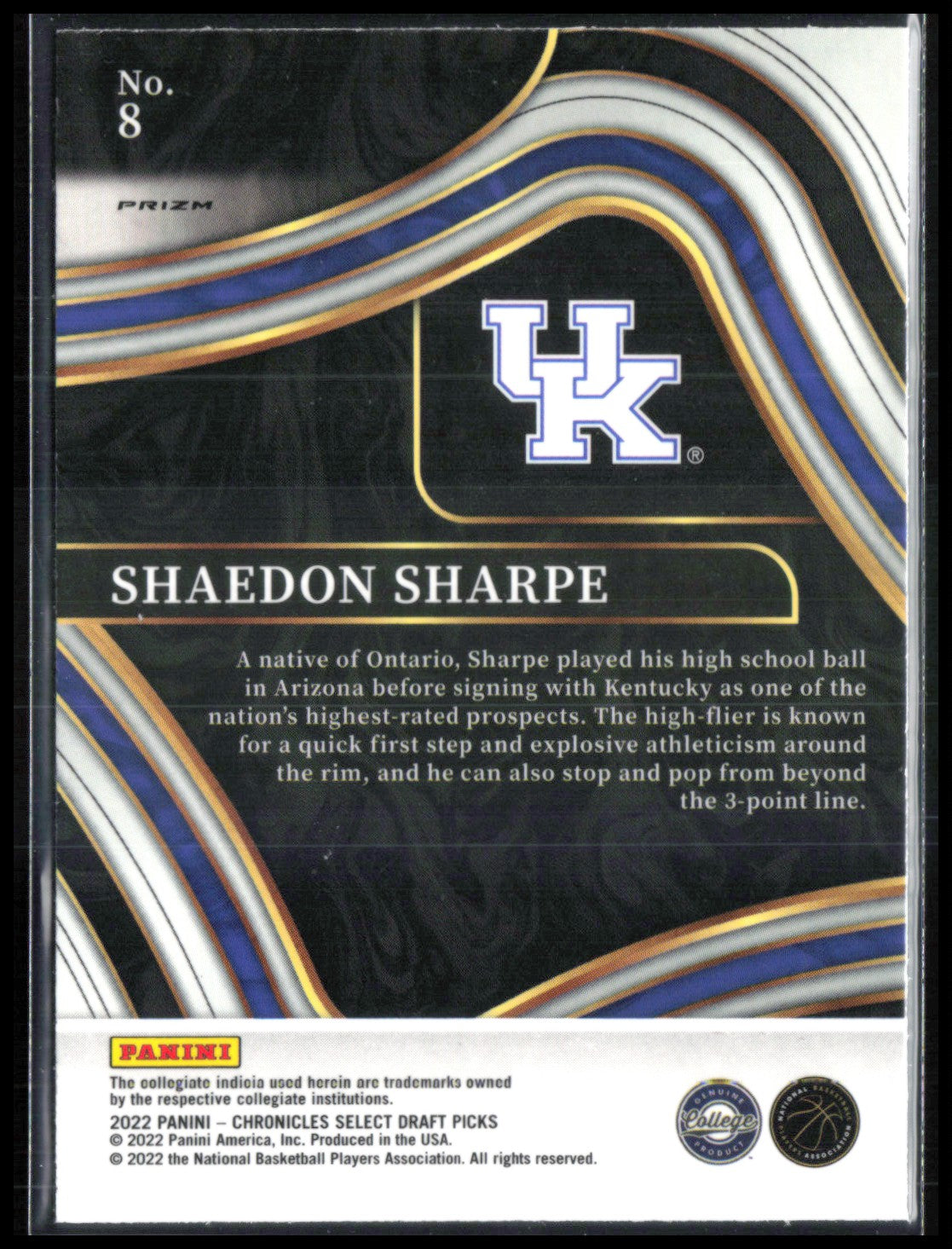 Shaedon Sharpe RC Bronze