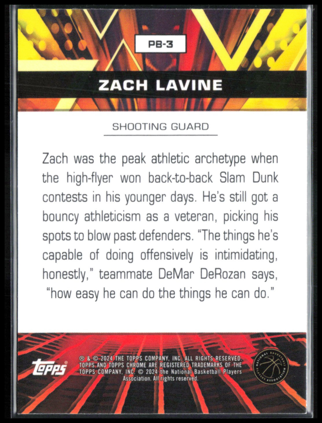 Zach LaVine Blue Basketball Parallel