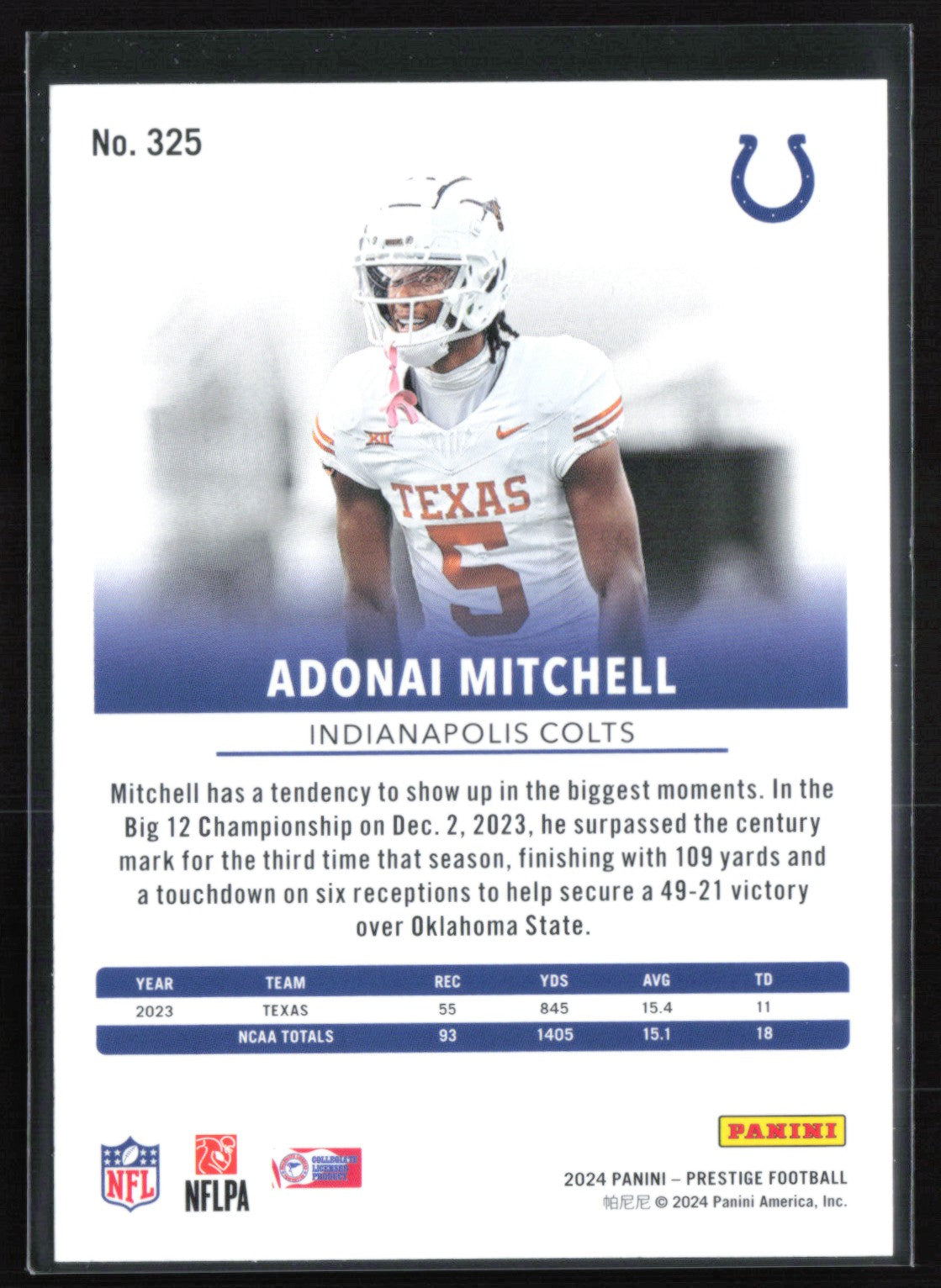 Adonai Mitchell RC