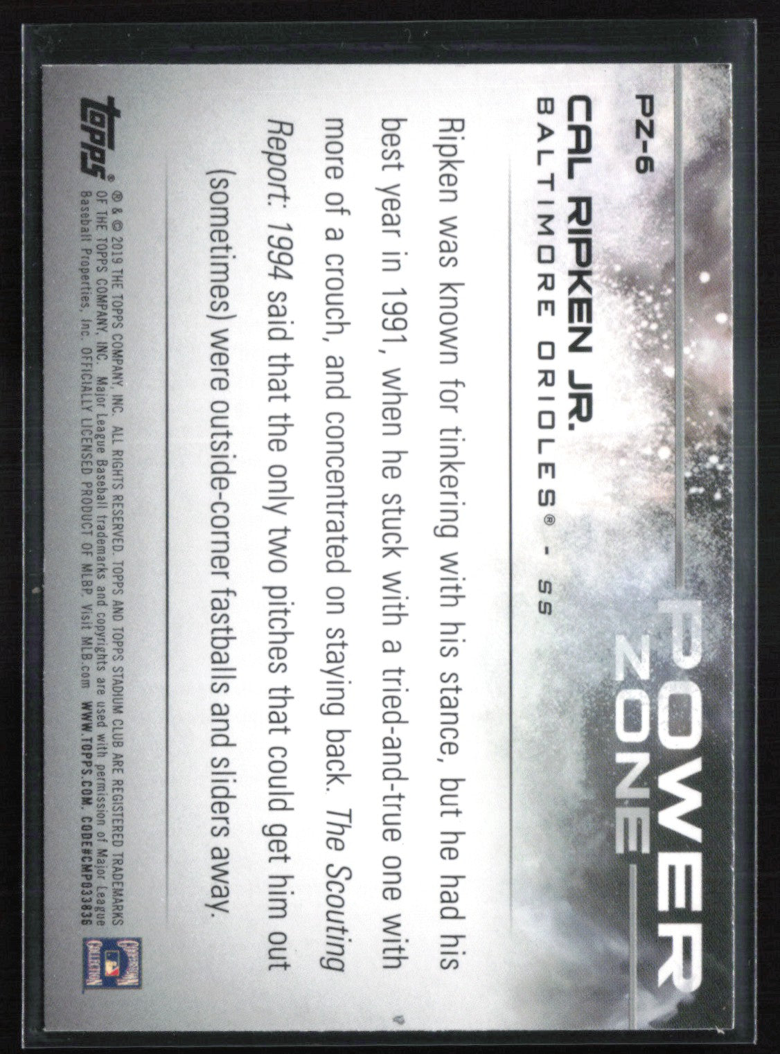 Cal Ripken Jr. Power Zone