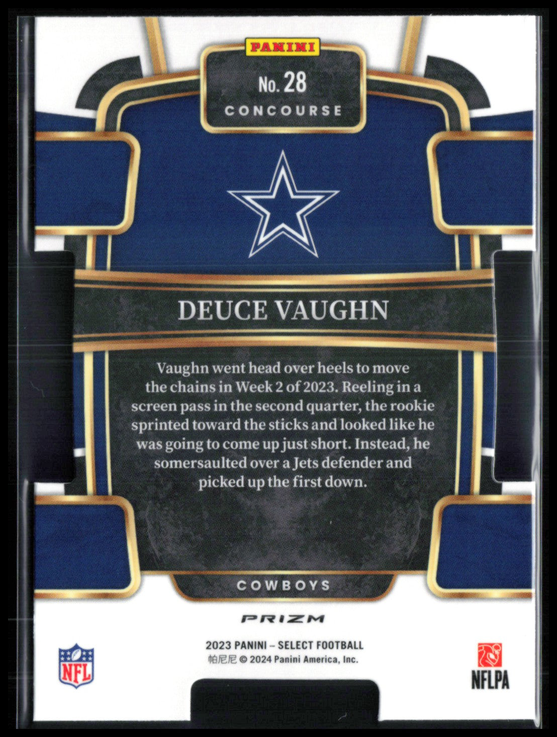 Deuce Vaughn RC Black Red