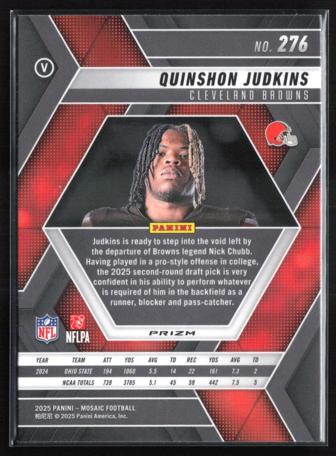 Quinshon Judkins RC Green Mosaic