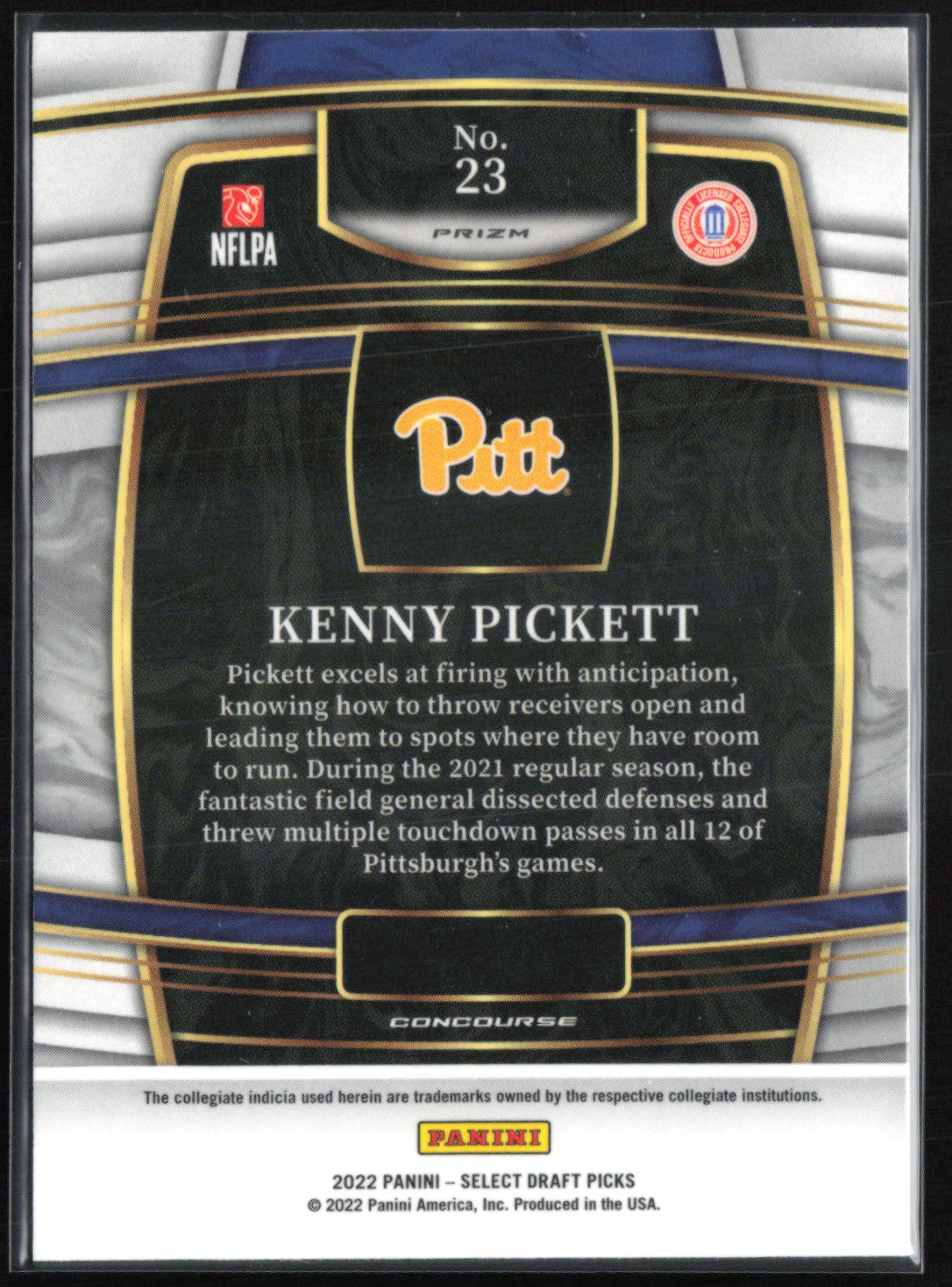 Kenny Pickett RC Red Lazer