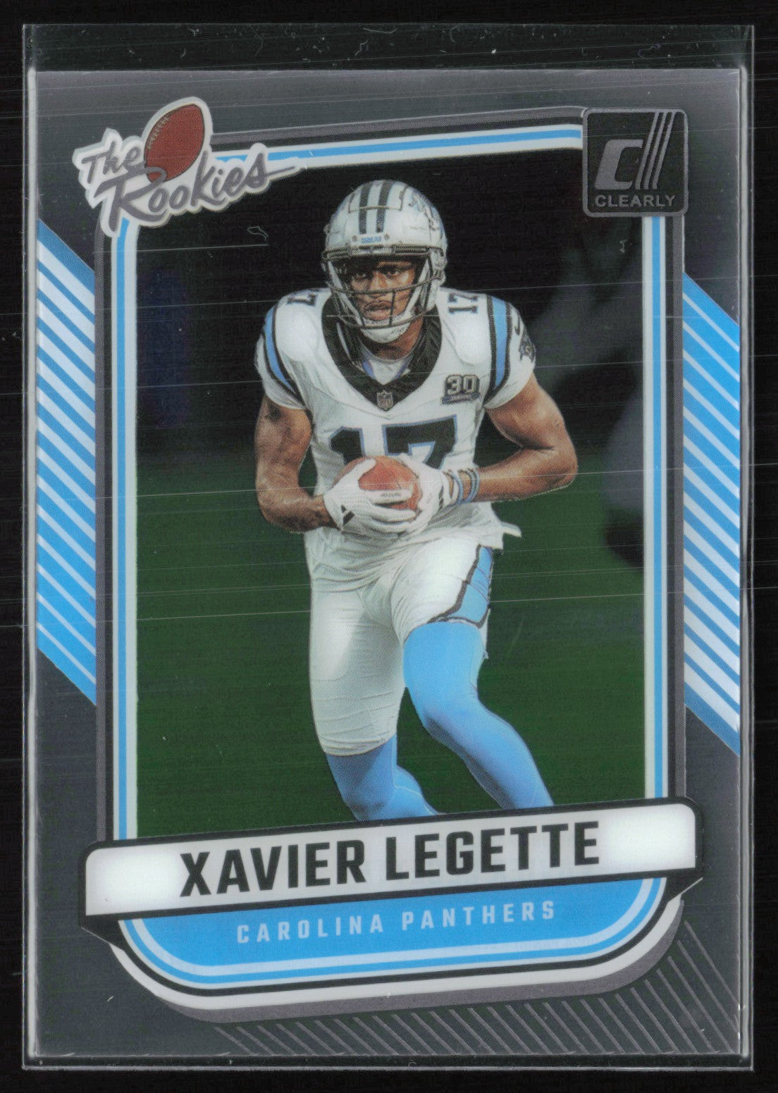 2024 Clearly Donruss The Rookies 16 Xavier Legette RC Acetate