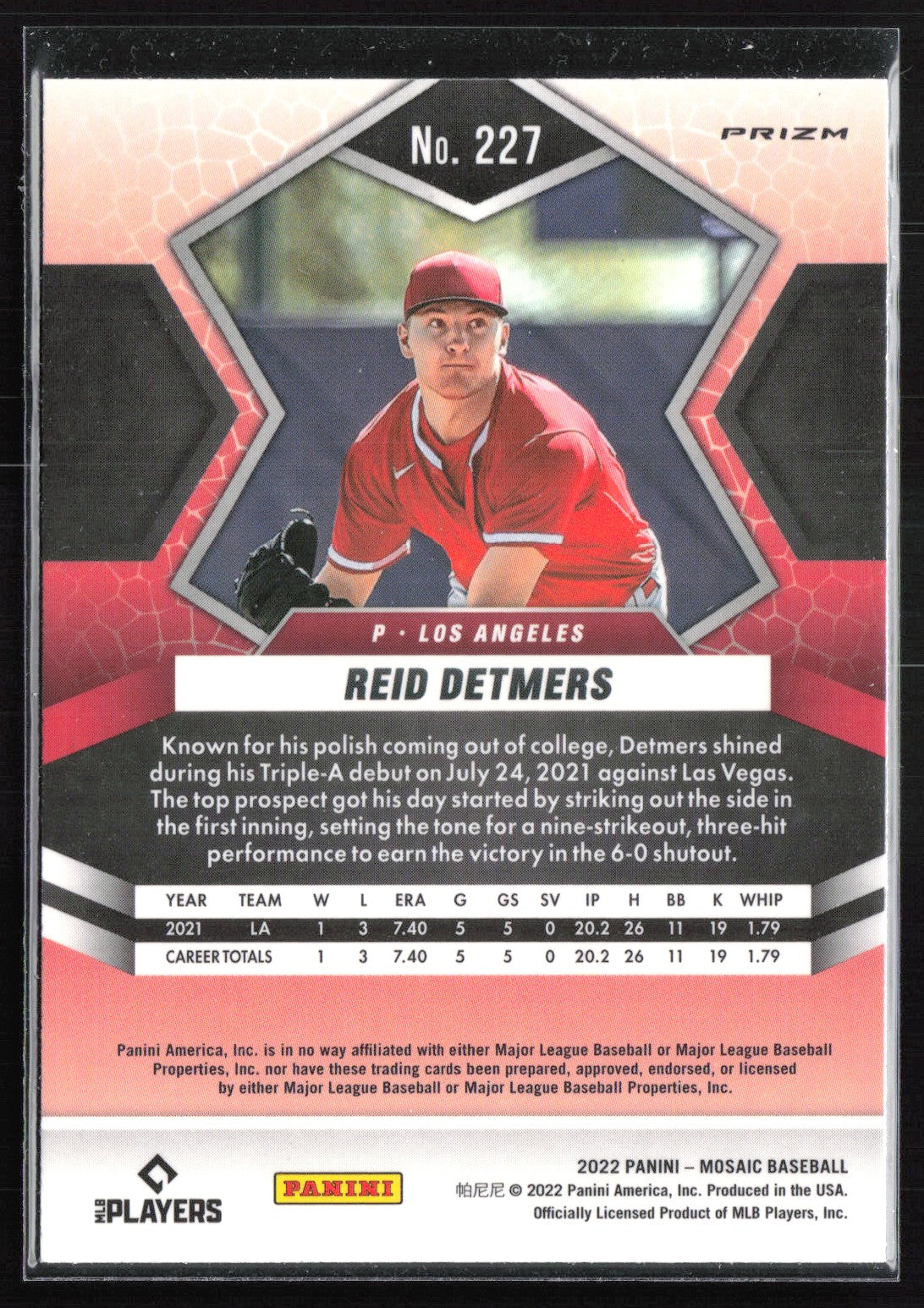 Reid Detmers RC Blue Camo