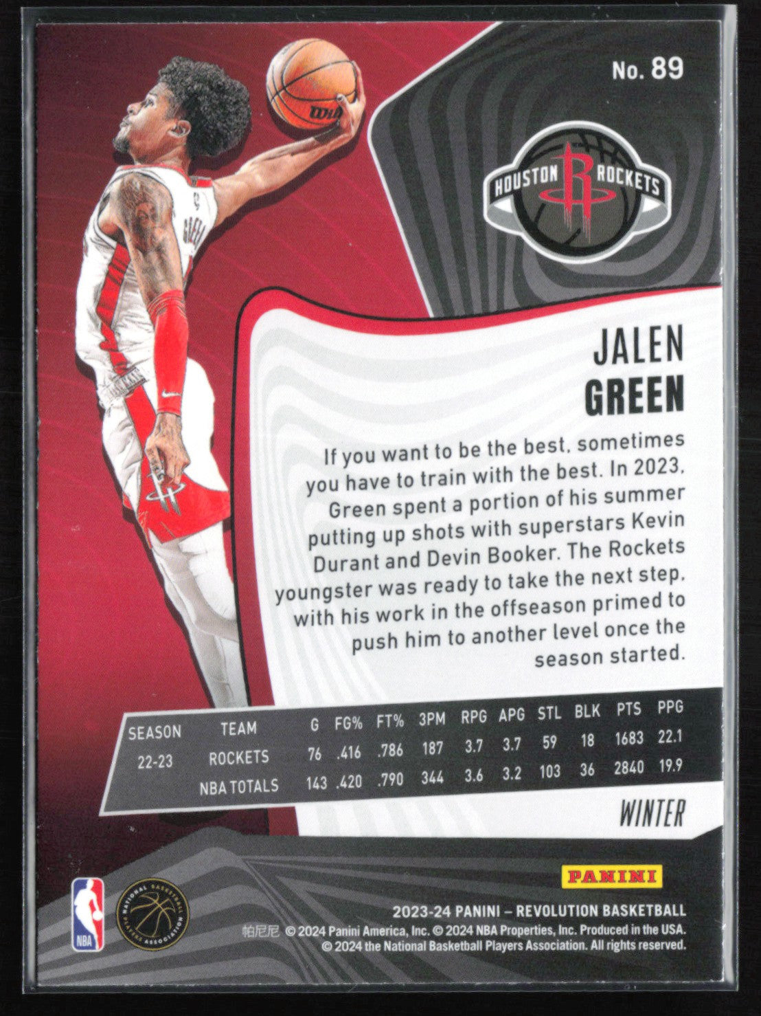 Jalen Green Winter