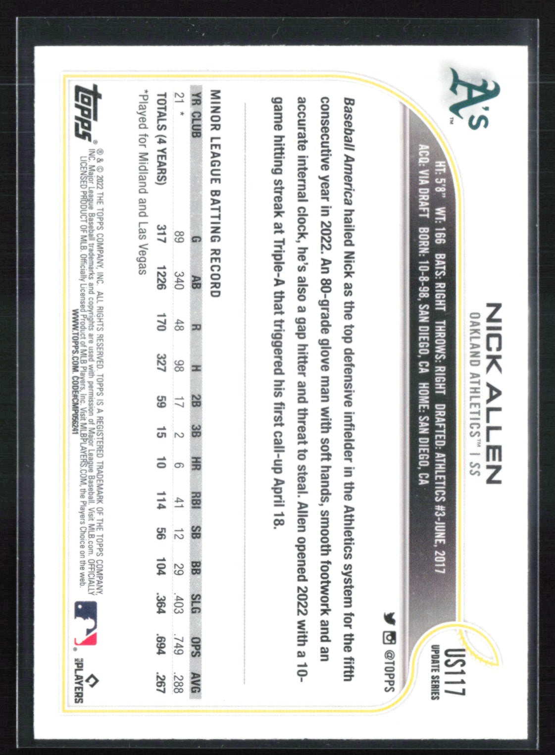 Nick Allen RC