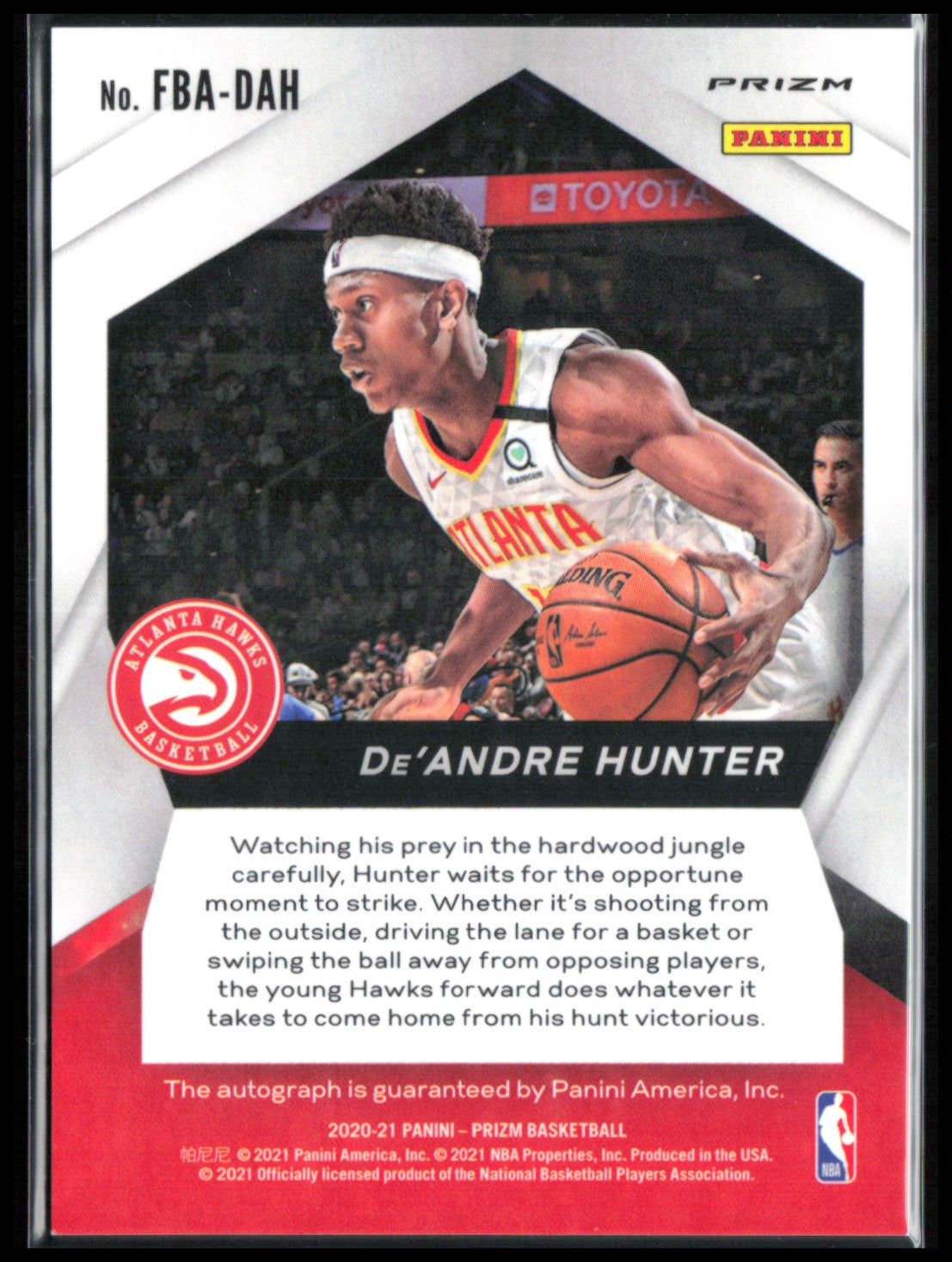 De'Andre Hunter Auto Fast Break