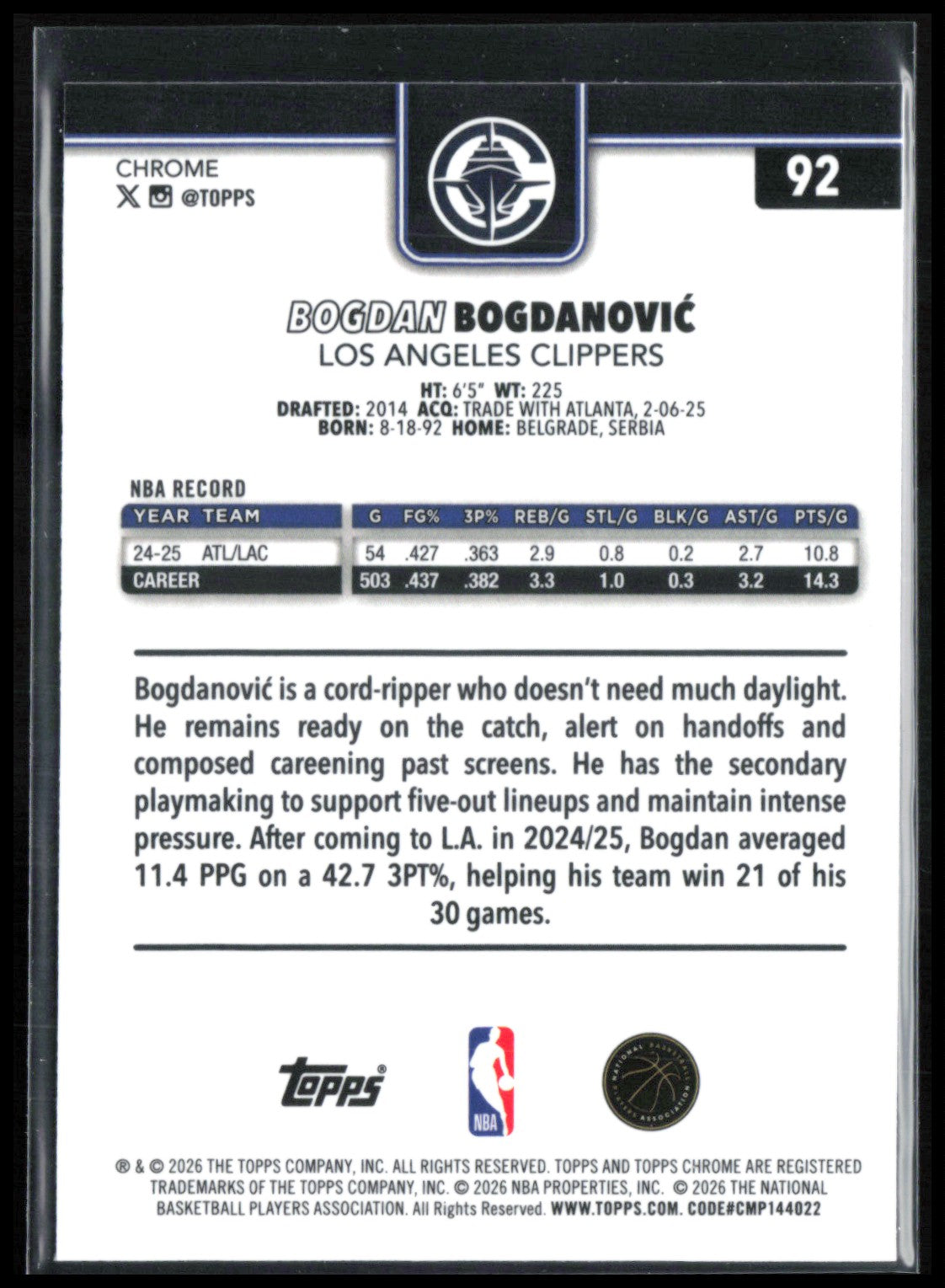 Bogdan Bogdanovic X-Fractor