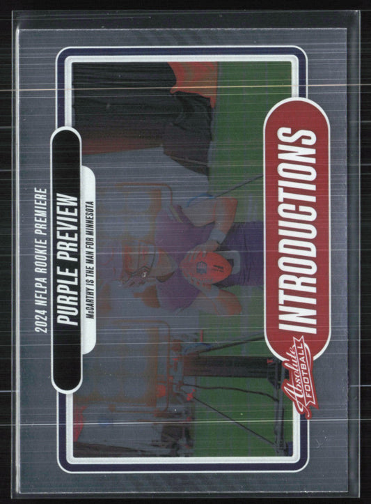 JJ McCarthy RC