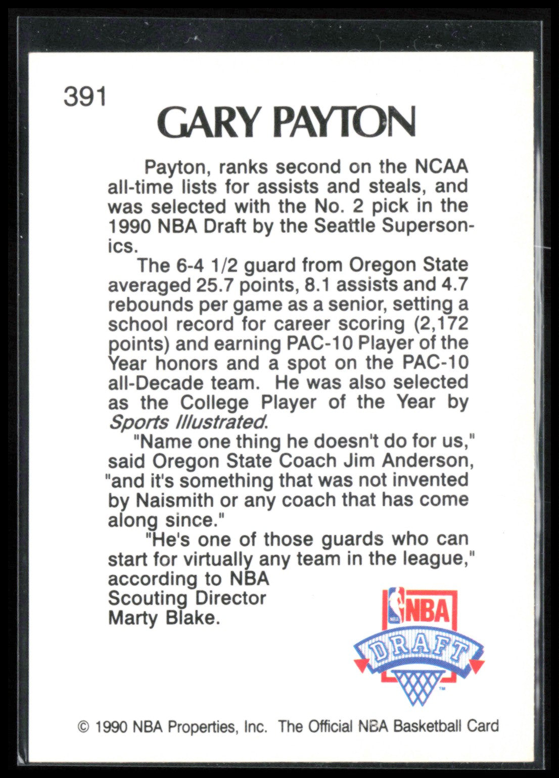 Gary Payton RC