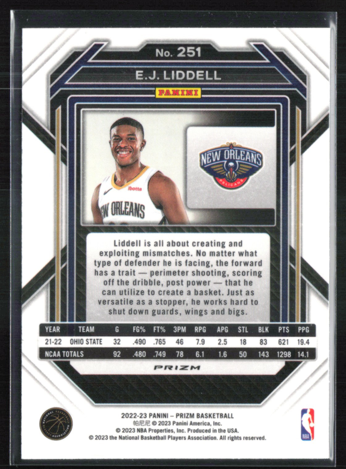 E.J. Liddell RC Green