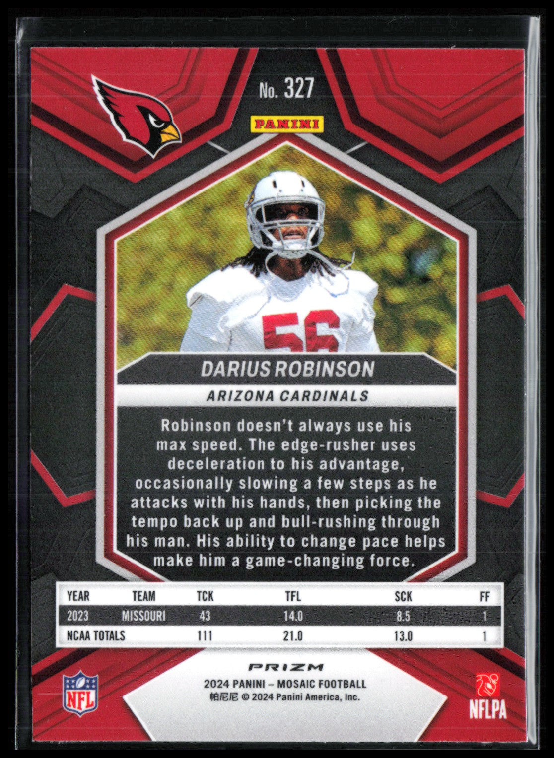 Darius Robinson RC Mosaic Prizm