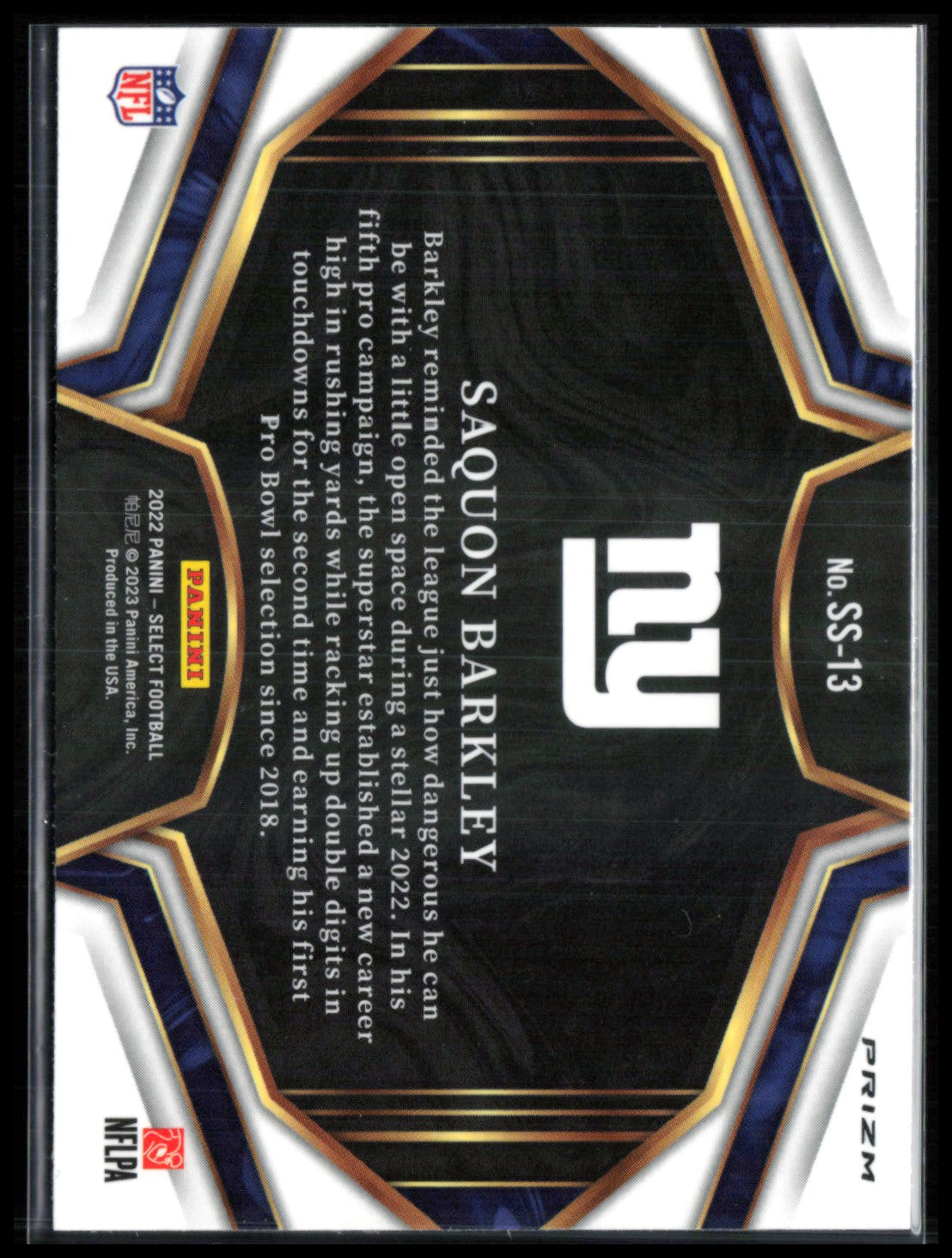 Saquon Barkley Snapshots Silver