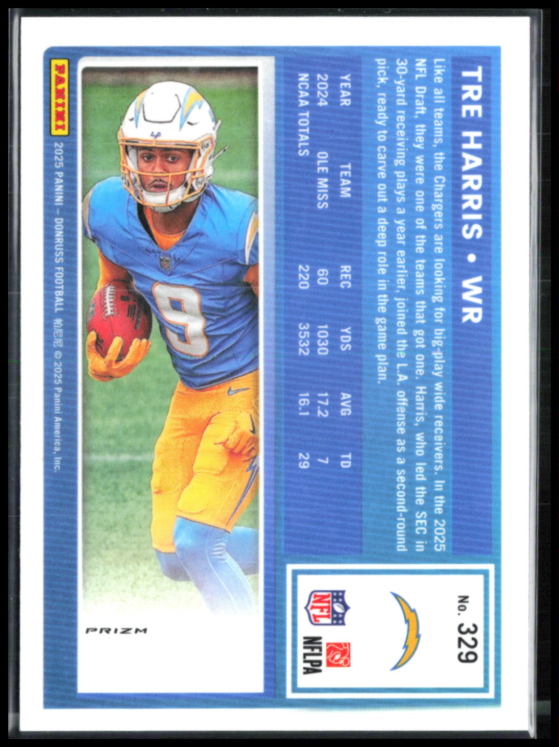 Tre Harris RC Red Wave