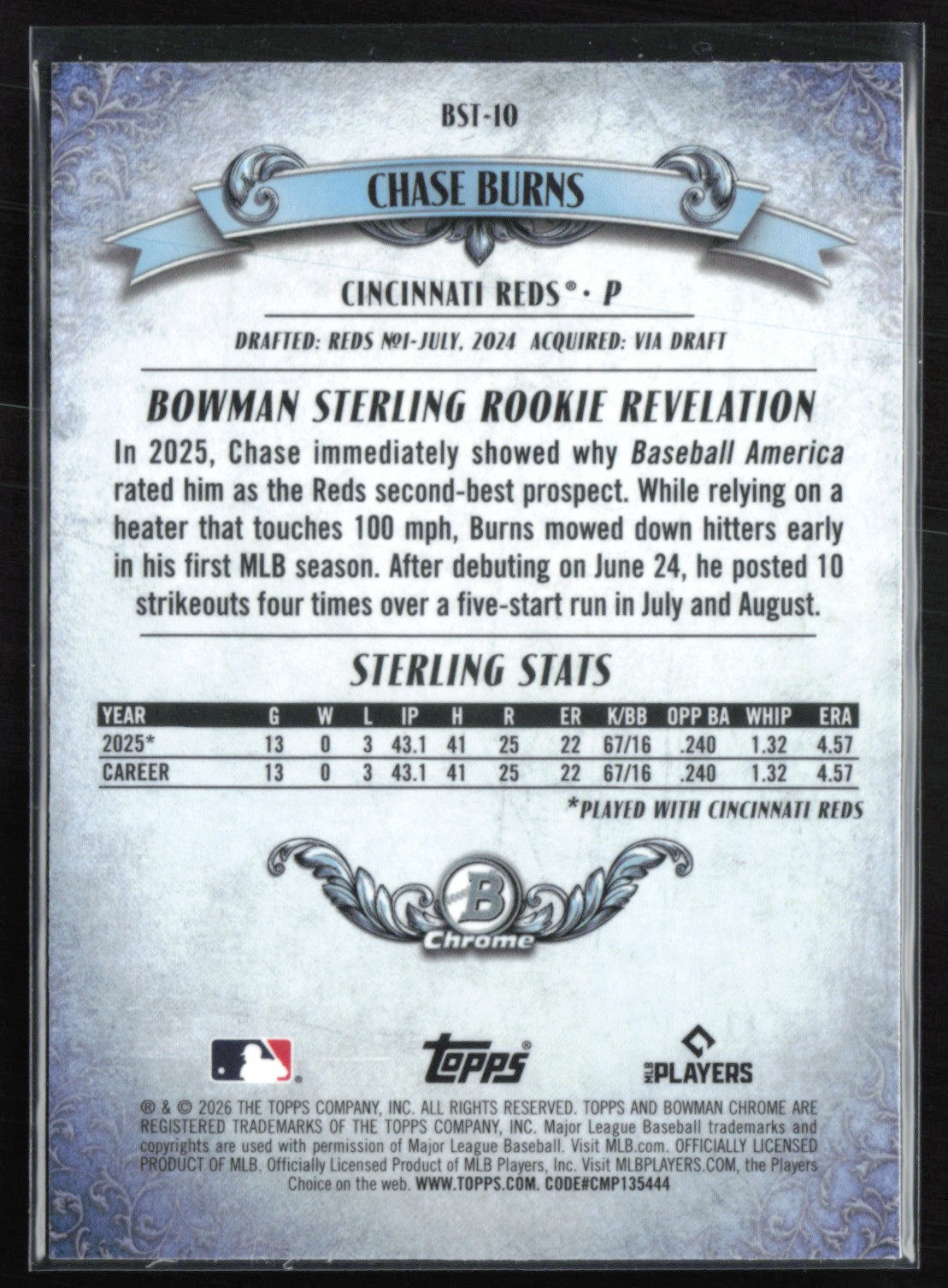 Chase Burns RC