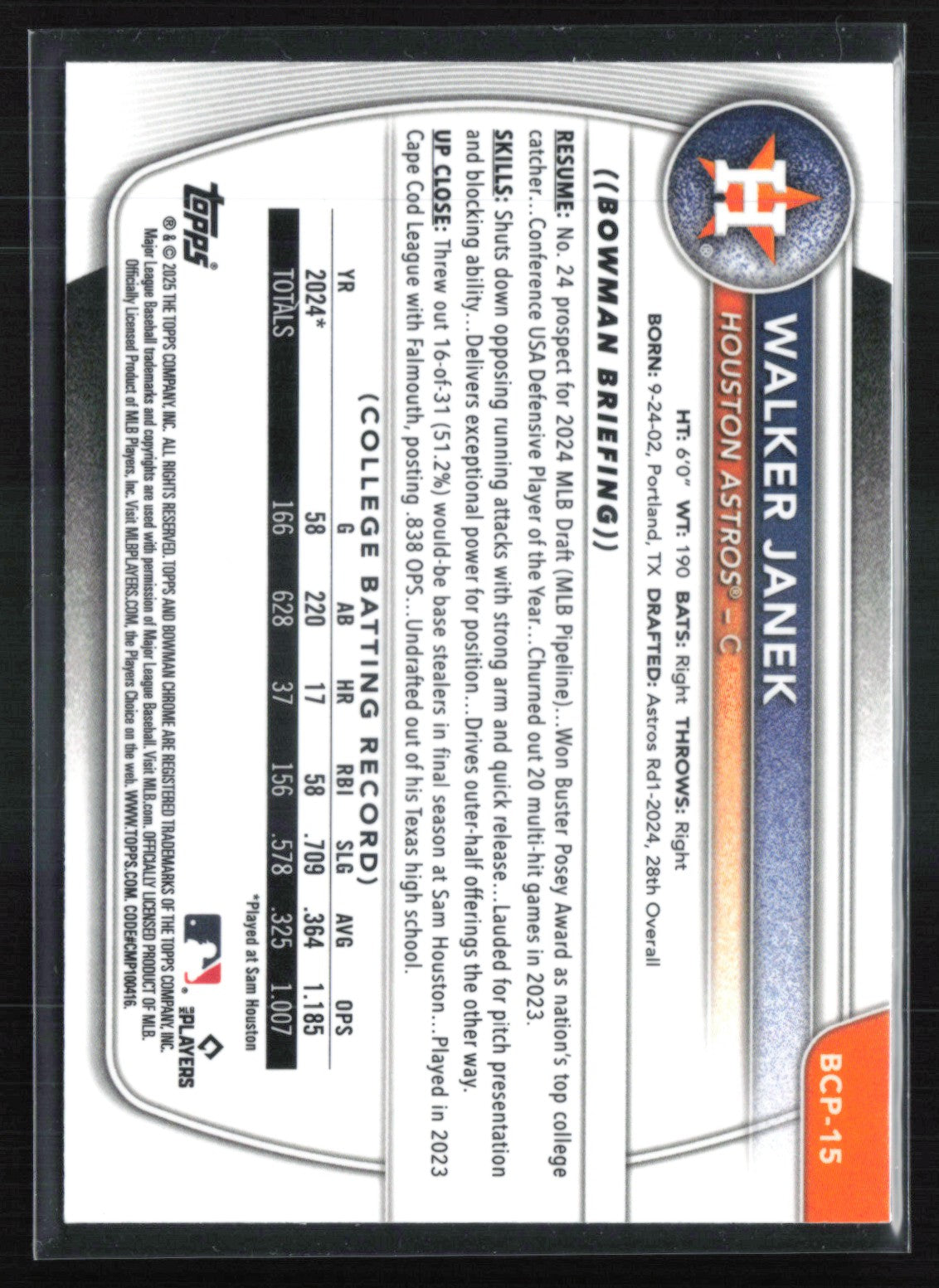 Walker Janek 1st Bowman