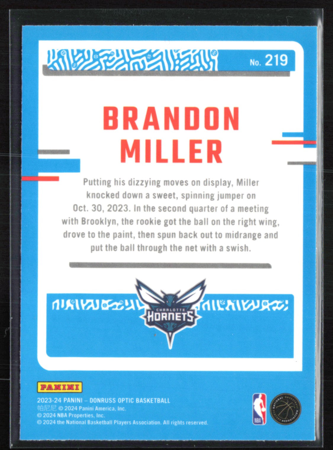Brandon Miller RC