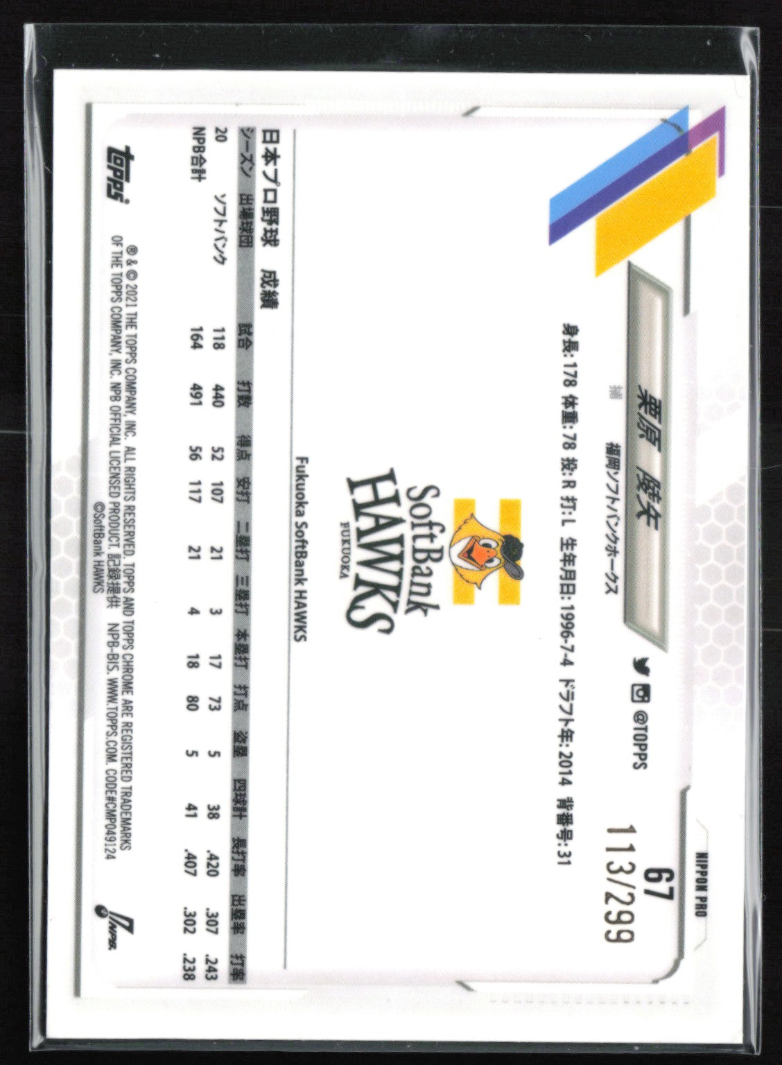 Ryoya Kurihara Purple Refractor /299
