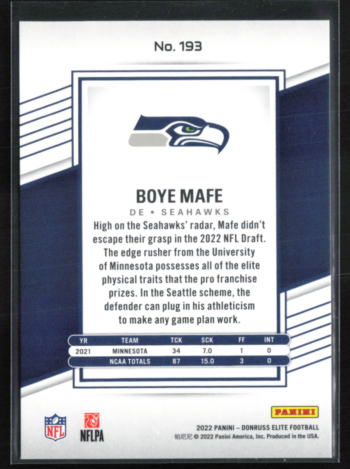 Boye Mafe RC /275
