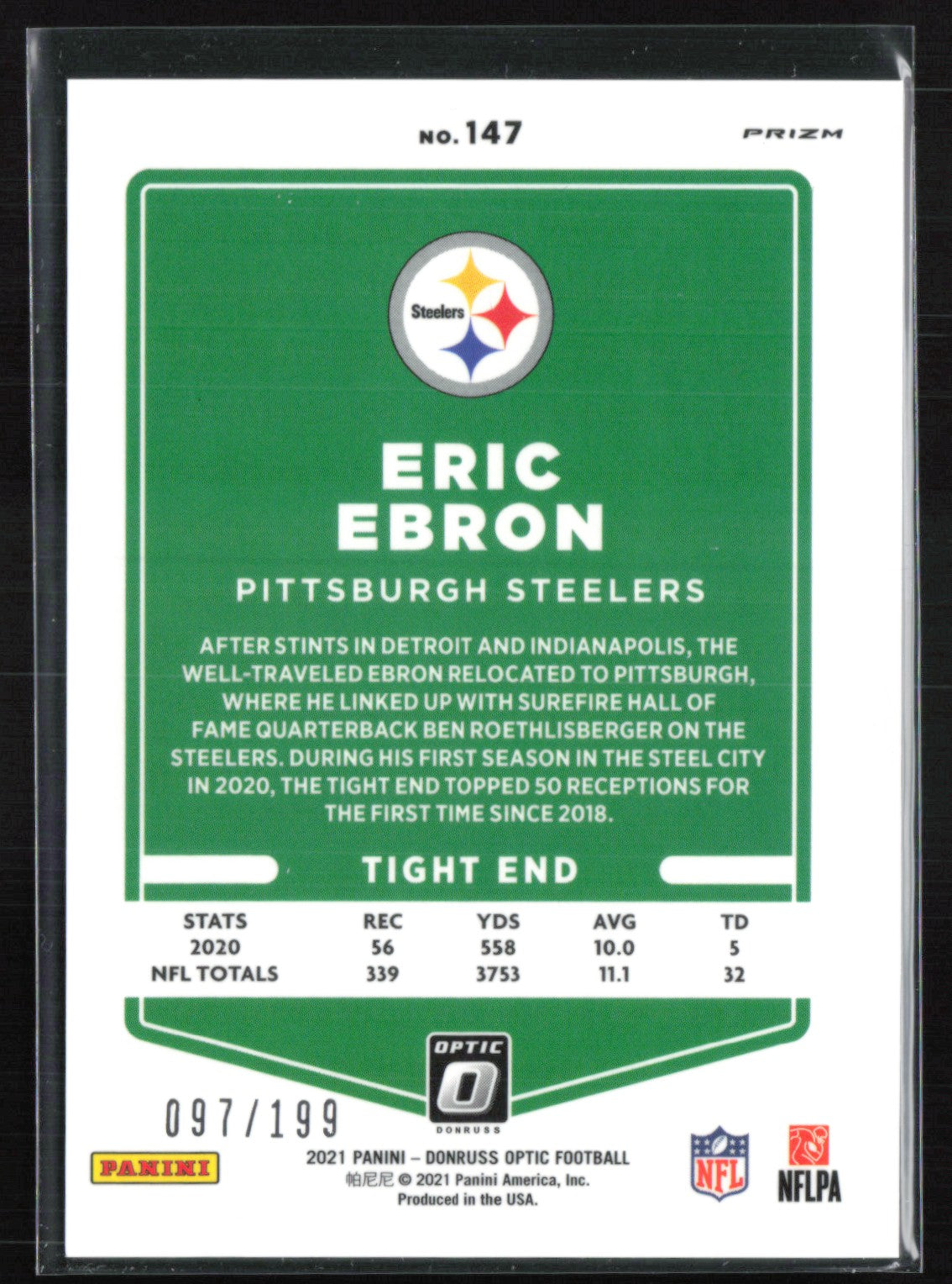 Eric Ebron Orange /199