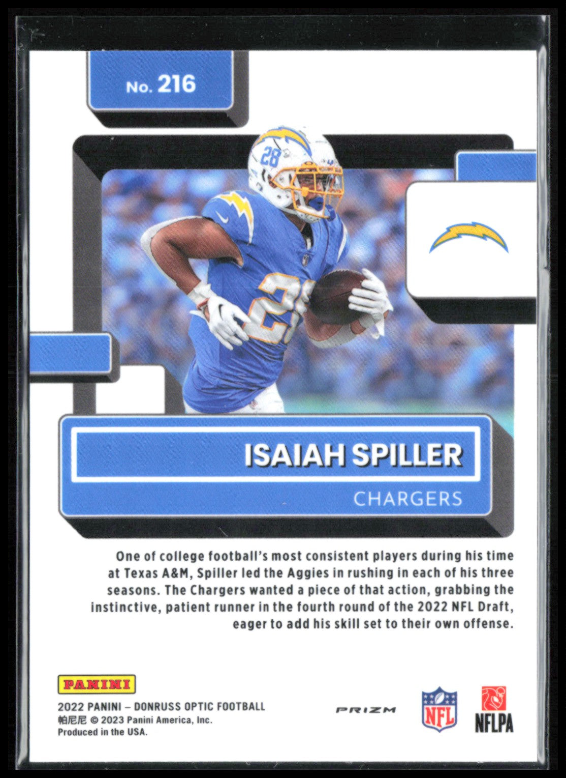 Isaiah Spiller RC Purple Shock
